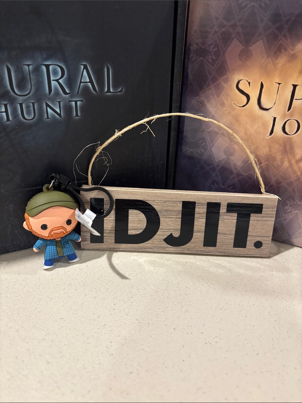 Supernatural Bobby Keychain